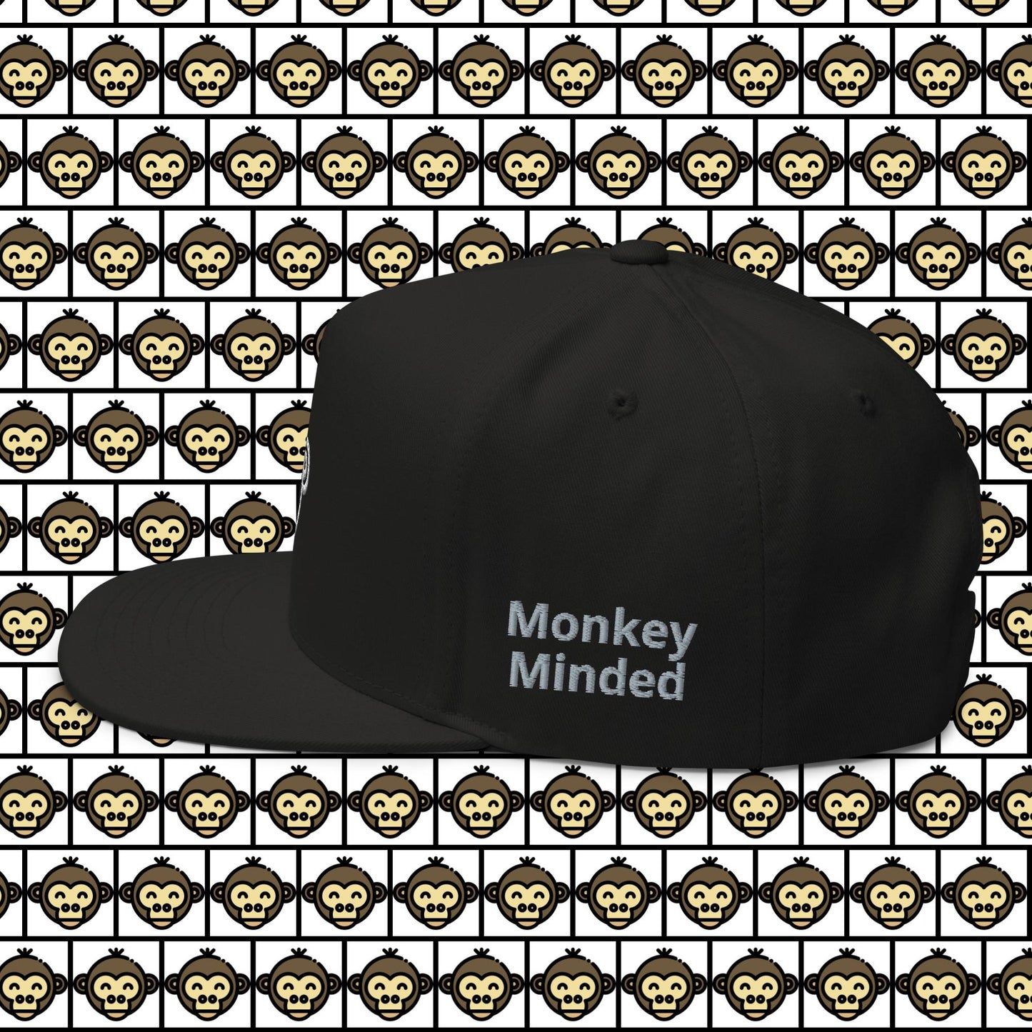 Monkey Minded Snapback Cap #01