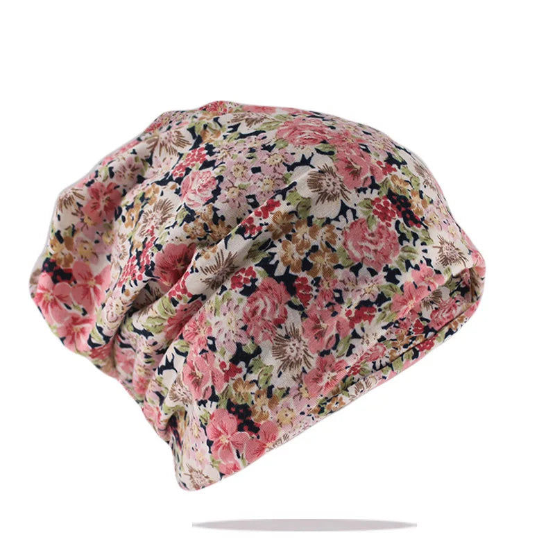Beanie // Floral Gorras