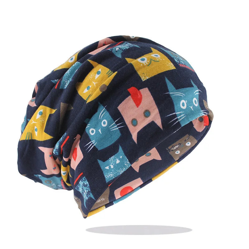 Beanie // Floral Gorras