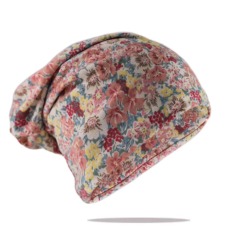 Beanie // Floral Gorras