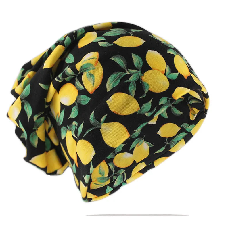 Beanie // Floral Gorras