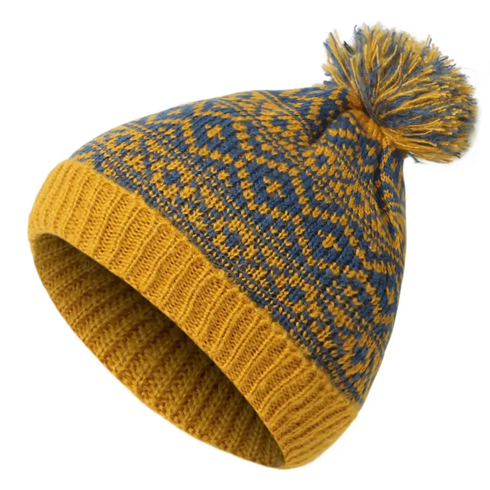 Beanie // Pom Wooly