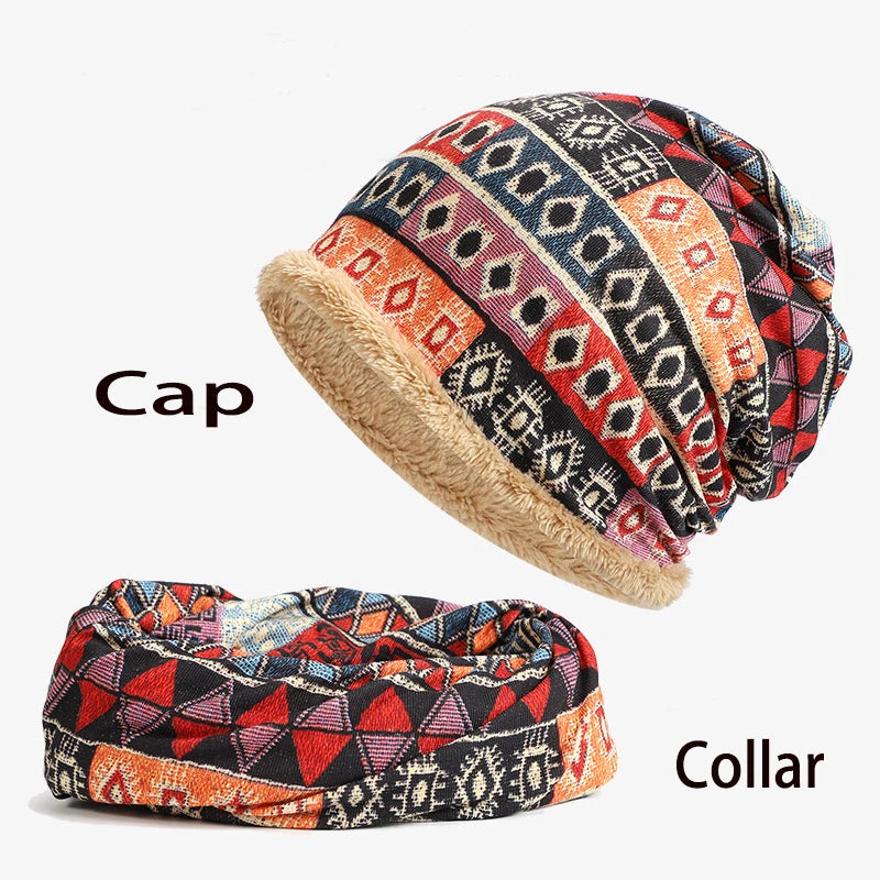 Beanie // Velvet Scarf