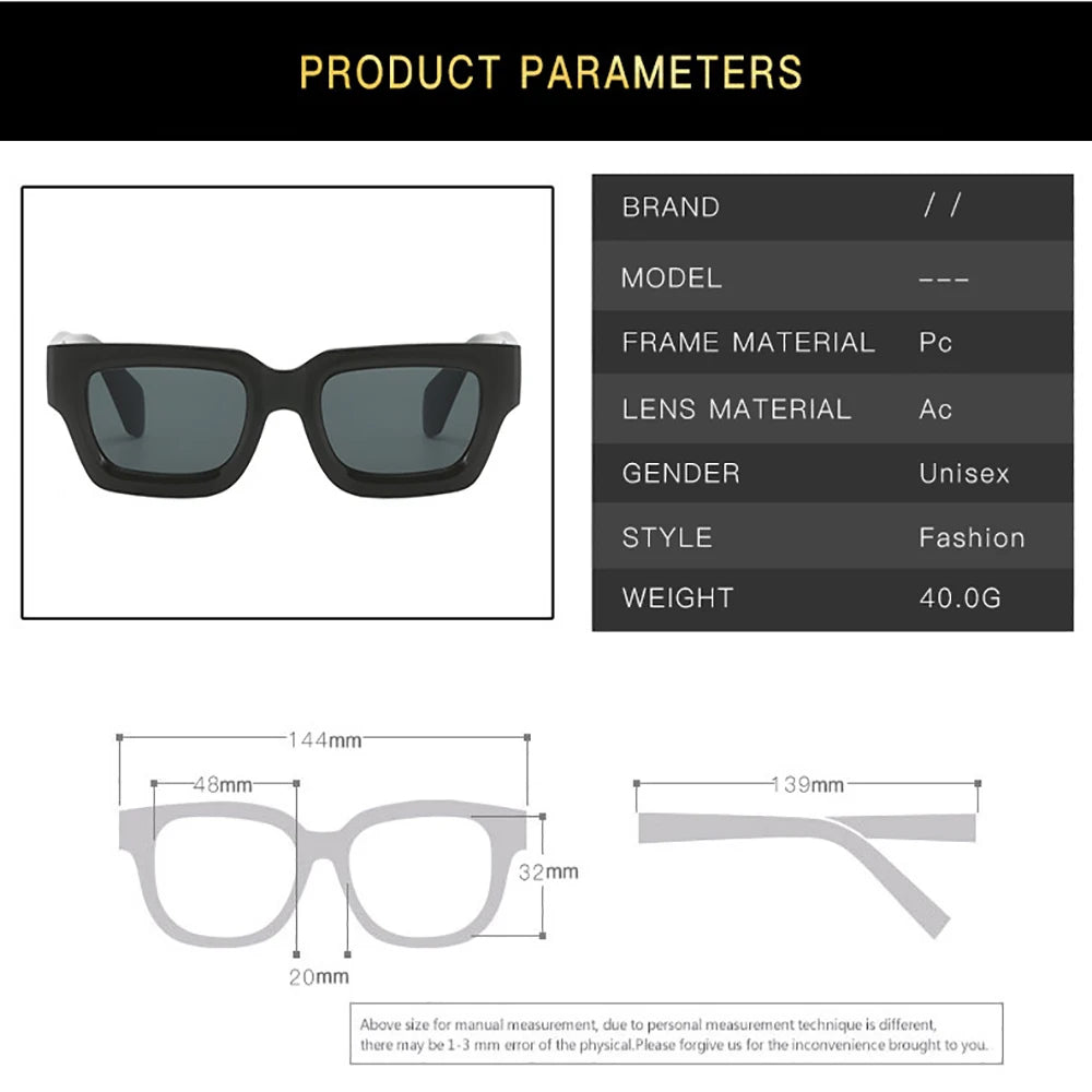Coolers // Retro Square Sunglasses