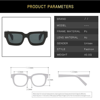 Coolers // Retro Square Sunglasses
