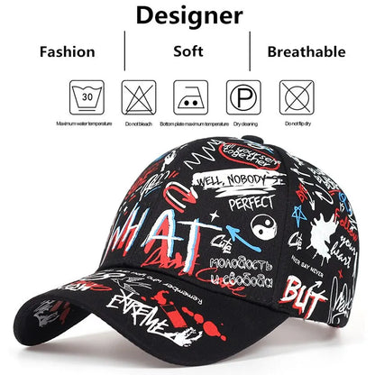 Graffiti Series // WHAT Dad Caps