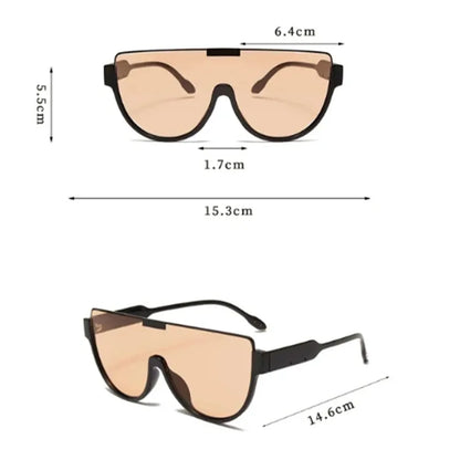 Coolers // Vintage Semi-round Sunglasses Women