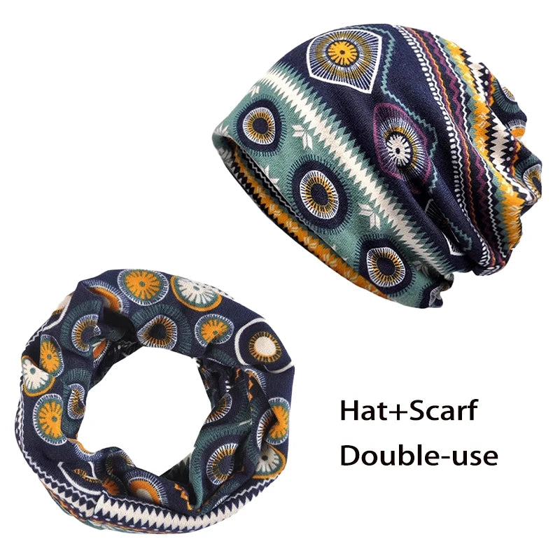 Beanie // Scarf Hat Dual