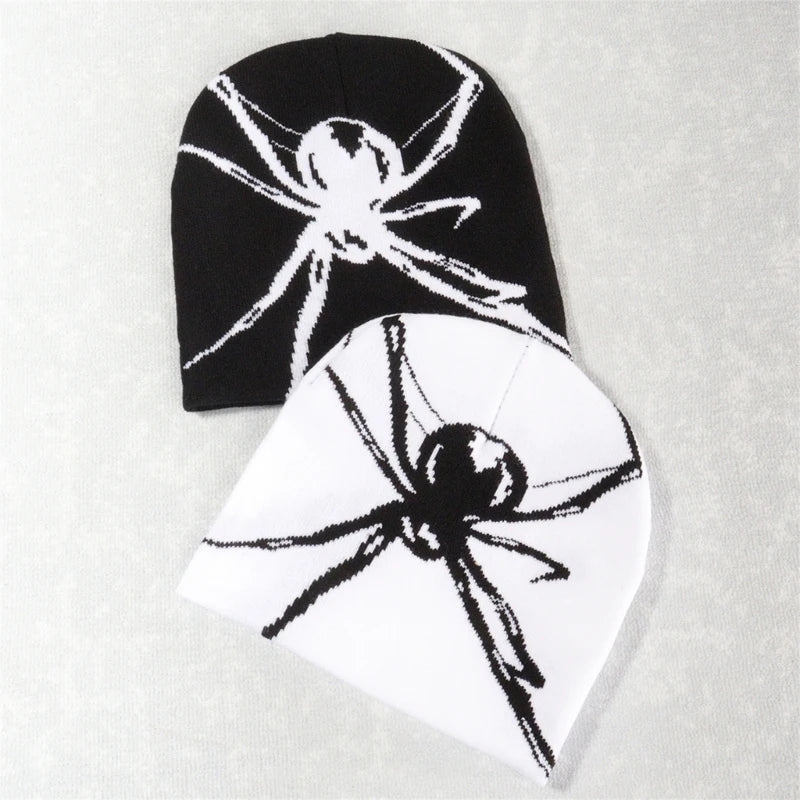 Beanie // Jacquard Spiders