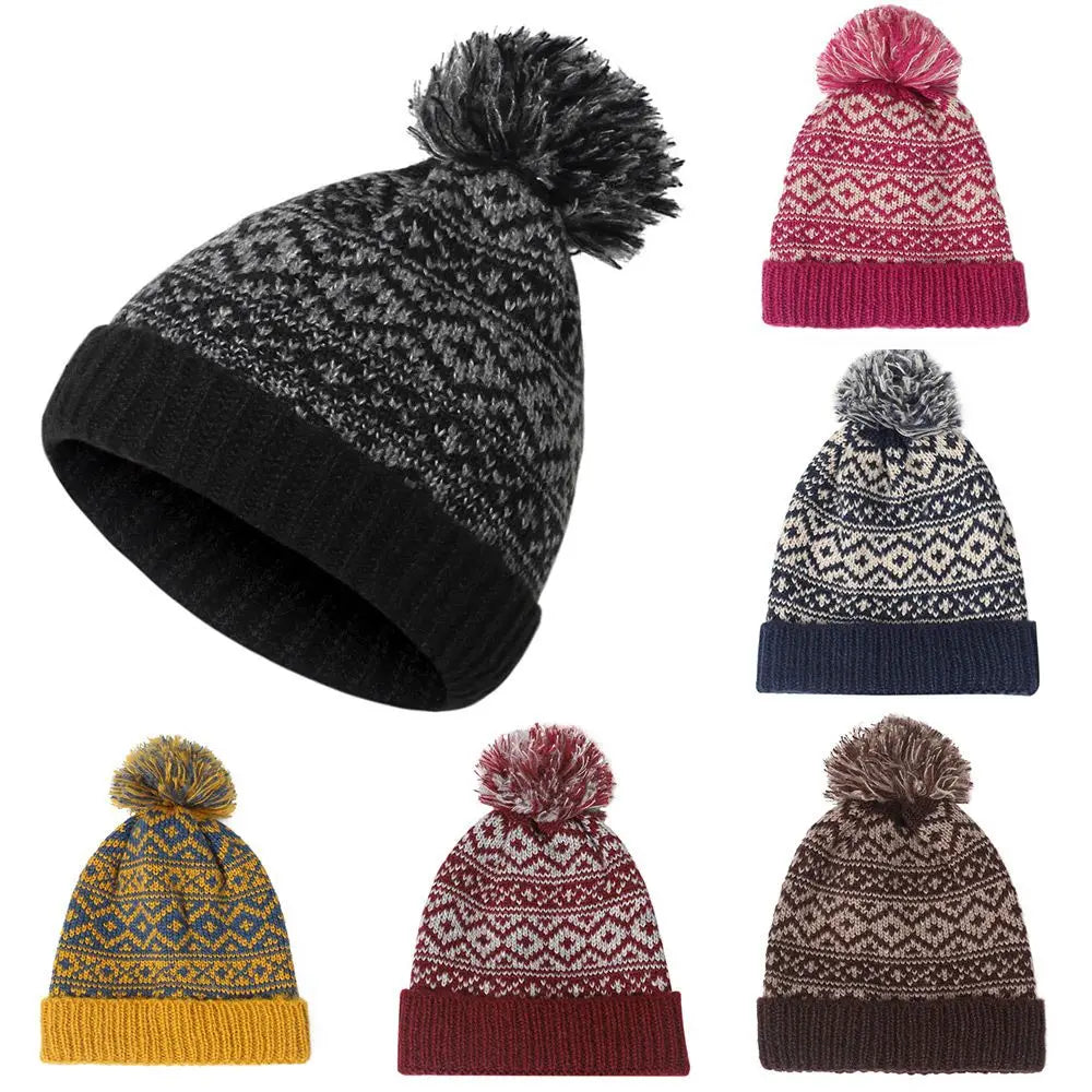 Beanie // Pom Wooly