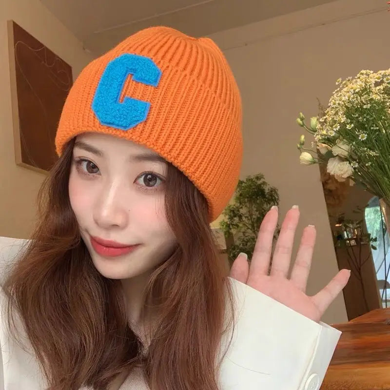 Alphabet Series // Beanie // Big C Letter