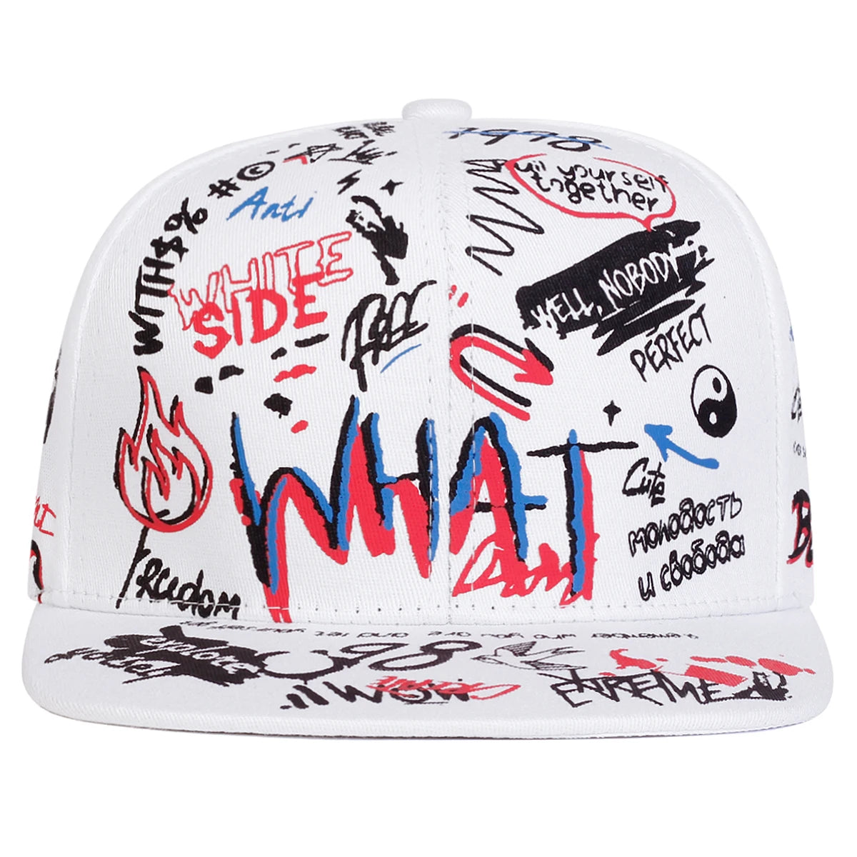 Graffiti Series // WHAT White