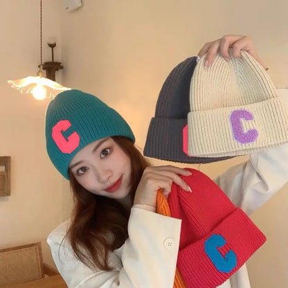 Alphabet Series // Beanie // Big C Letter