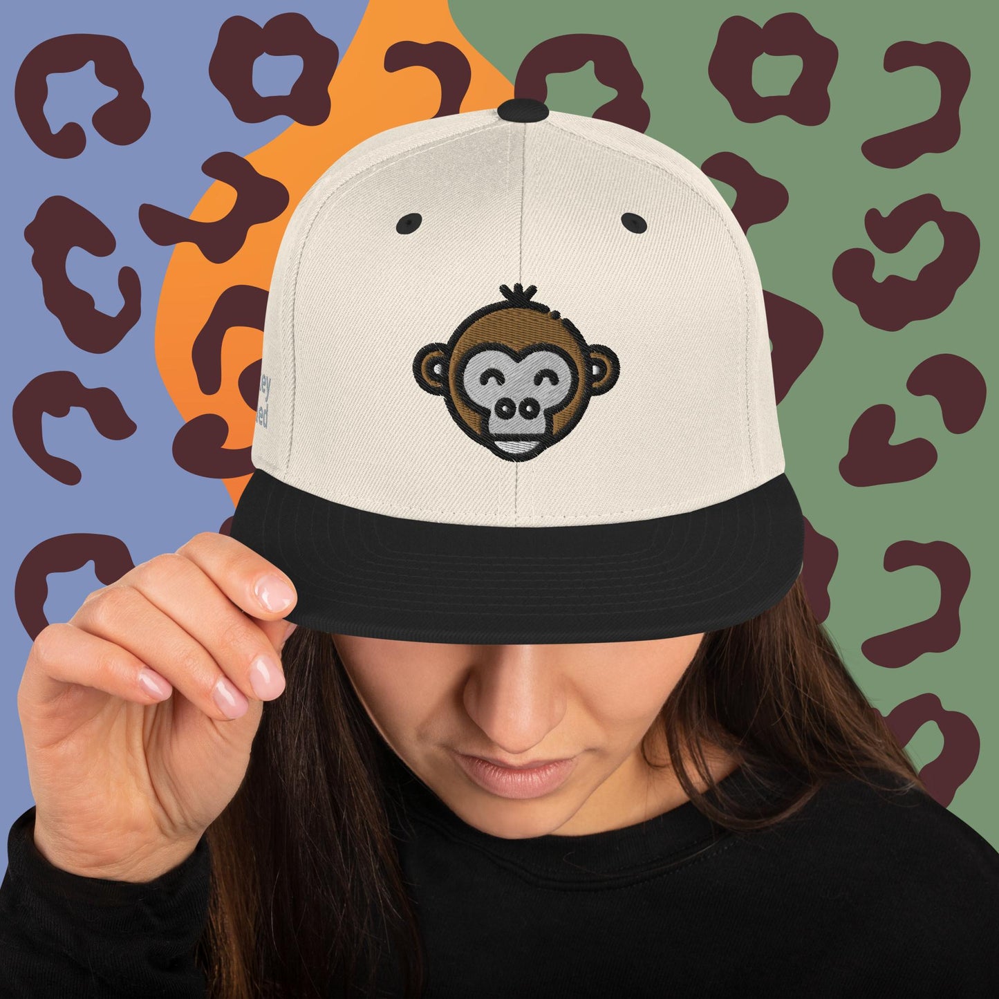 Monkey Minded Snapback Cap #01