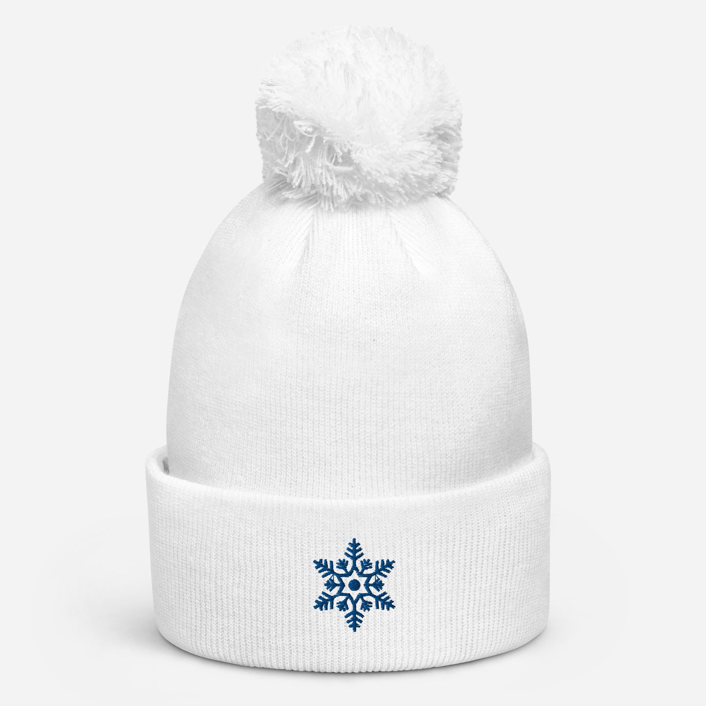 Beanie // Pom pom White
