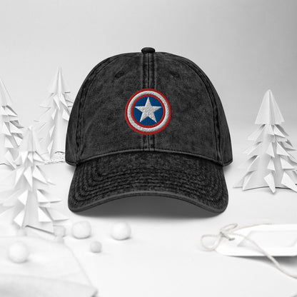 Denim Series // Captain Cap (Black)