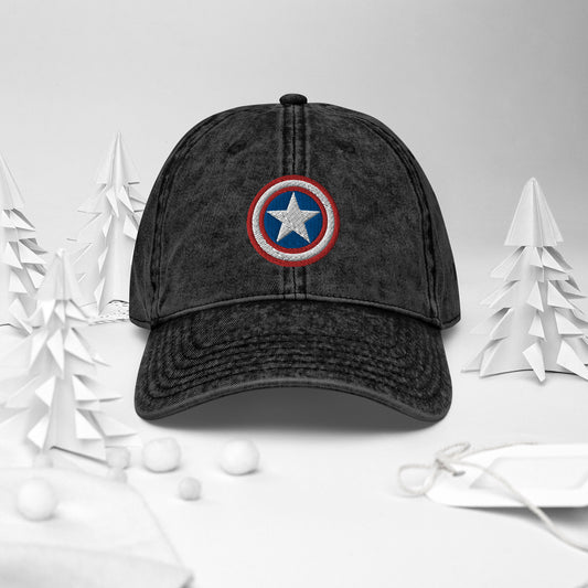 Denim Series // Captain Cap (Black)