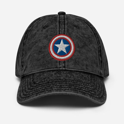 Denim Series // Captain Cap (Black)