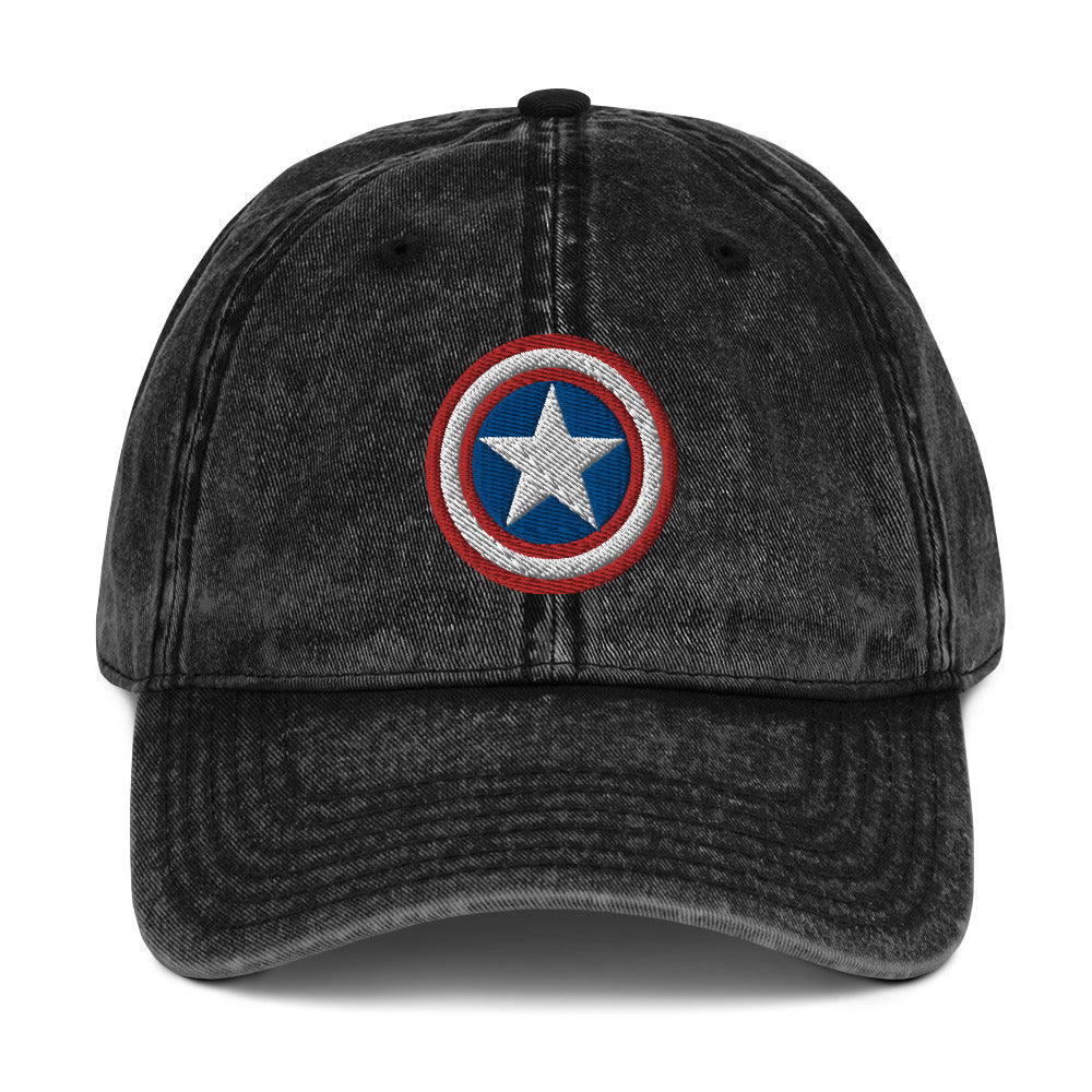 Denim Series // Captain Cap (Black)