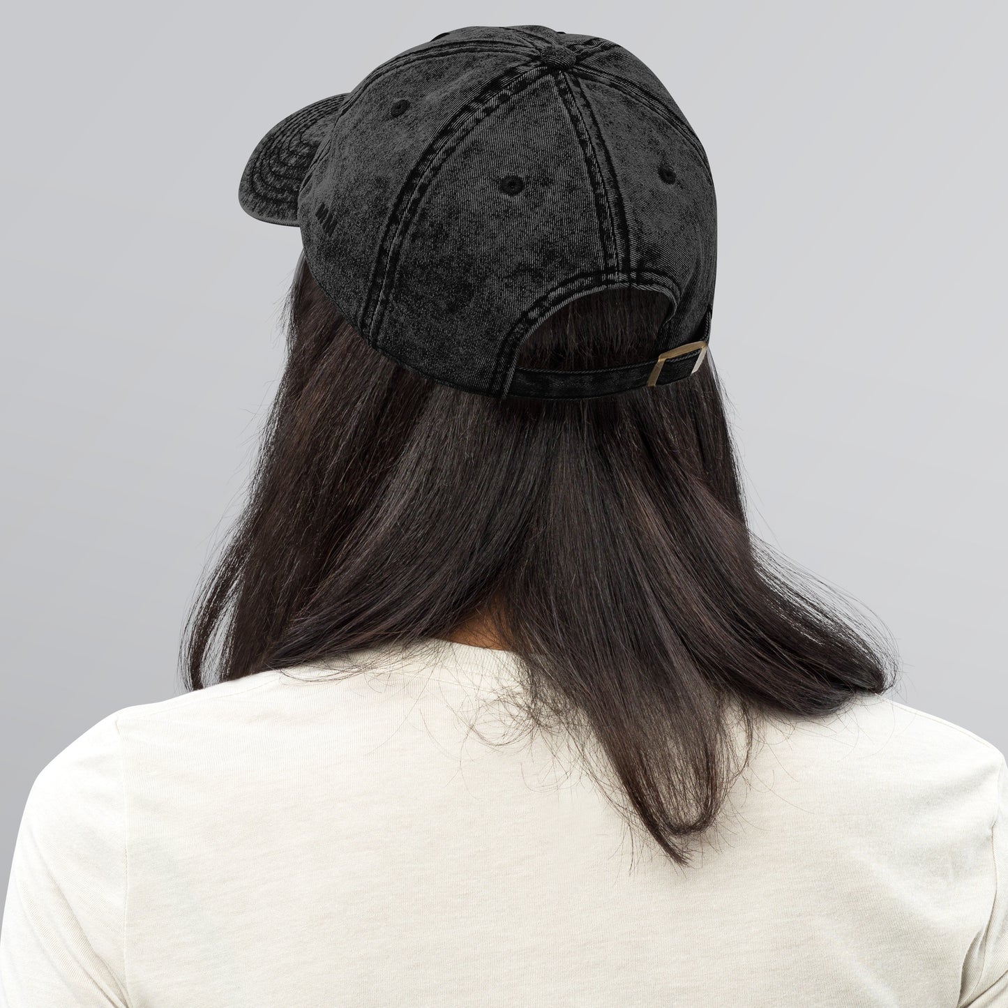 Denim Series // Captain Cap (Black)