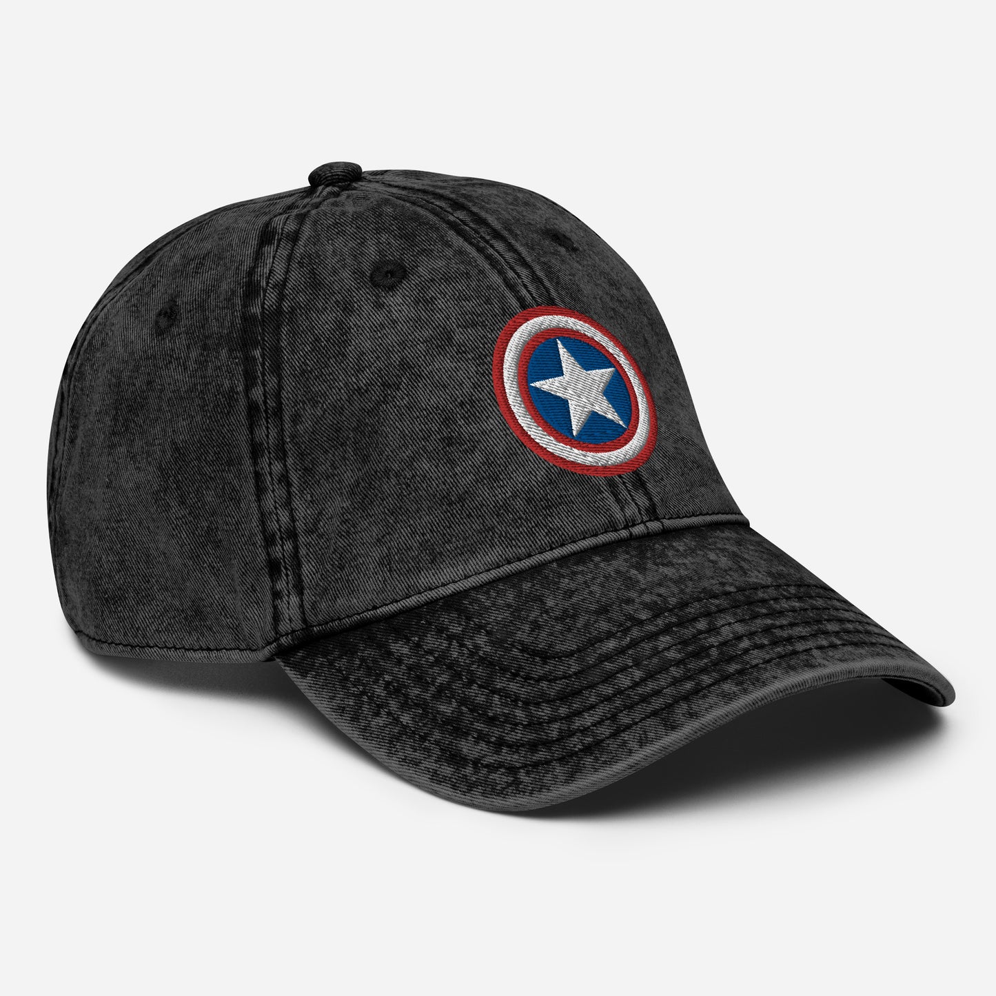 Denim Series // Captain Cap (Black)